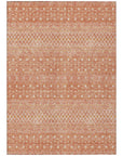 Addison Rugs Boho Salmon Washable Indoor-Outdoor Rug