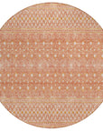 Addison Rugs Boho Salmon Washable Indoor-Outdoor Rug