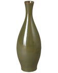Emissary Bottle Glossy Glaze Ceramic Vase