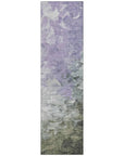 LOOMLAN Rugs Braearis Lavender Washable Indoor-Outdoor Rug
