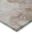 LOOMLAN Rugs Braeas Brown Washable Indoor-Outdoor Rug