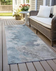 LOOMLAN Rugs Braeas Sky Washable Indoor-Outdoor Rug