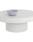 SUNPAN Brando Concrete Outdoor Round Coffee Table