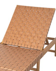 Zuo Modern Breath Rattan Weave Outdoor Chaise Lounge