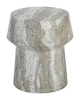 Brie End Table - Contemporary Grey Concrete - LOOMLAN - SUNPAN - Side Tables