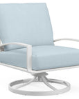 Sunset West Bristol Sunbrella Swivel Outdoor Accent Chair