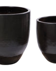 Reflection Ceramic Patio Planter (Set Of 2)
