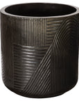 Serenity Textured Ceramic Patio Planter (Set Of 2)