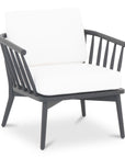 Wren Solid Teak Frame Outdoor Lounge Chair