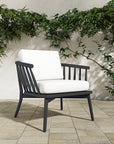 Wren Solid Teak Frame Outdoor Lounge Chair