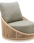 Zuo Modern Cabana Olefin Fabric Swivel Outdoor Accent Chair