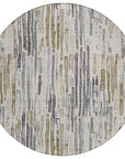 LOOMLAN Rugs Caelira Brown Washable Indoor-Outdoor Rug