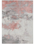LOOMLAN Rugs Caelius Orange Washable Indoor-Outdoor Rug