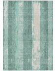LOOMLAN Rugs Caelyn Seafoam Washable Indoor-Outdoor Rug