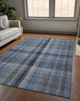Addison Rugs Calm Mirage Blue Washable Indoor-Outdoor Rug