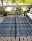 Addison Rugs Calm Mirage Blue Washable Indoor-Outdoor Rug