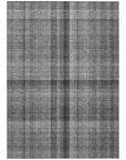Calm Mirage Grey Washable Indoor-Outdoor Rug
