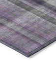 Addison Rugs Calm Mirage Purple Washable Indoor-Outdoor Rug