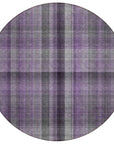 Addison Rugs Calm Mirage Purple Washable Indoor-Outdoor Rug