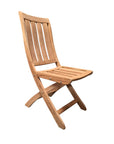 HiTeak Cambria Teak Outdoor Folding Chair