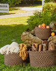 Camden Braided Handmade Outdoor Basket 3PC -- view 2