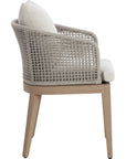 SUNPAN Capri Fabric Outdoor Dining Armchair