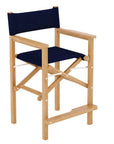 HiTeak Captain Teak Outdoor Bar Armchair