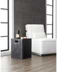 Castor Concrete Outdoor Square End Table - LOOMLAN - SUNPAN - Outdoor Side Tables