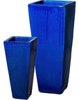 Emissary Ceramic Tall Square Planter