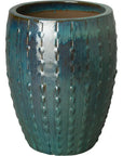 Emissary Ceramic Tall Stud Round Planter