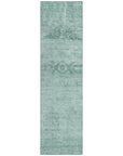 LOOMLAN Rugs Charix Teal Washable Indoor-Outdoor Rug