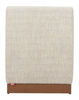 Christy Fabric Outdoor Armless Chair