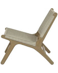 Sunset West Coastal Cushionless Highback Outdoor Chair