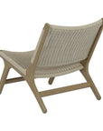 Sunset West Coastal Teak Outdoor Accent Chair