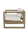 Sunset West Coastal Teak Sunbrella Outdoor Club Chair