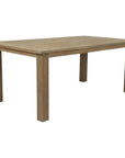 Sunset West Coastal Teak Timeless Outdoor Dining Table