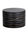 SUNPAN Corey Concrete Outdoor Round Coffee Table