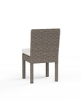 Sunset West Coronado Sunbrella Armless Outdoor Dining Chair 2PC
