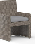 Sunset West Coronado Sunbrella Outdoor Dining Chair 2PC