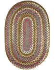 Rhody Rug Country Jewel Braided Oval Reversible Outdoor Area Rugs