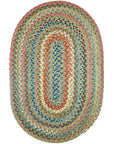 Rhody Rug Country Jewel Braided Oval Reversible Outdoor Area Rugs