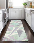LOOMLAN Rugs Daeir Lilac Washable Indoor-Outdoor Rug