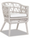 Sunset West Dana Rope Outdoor Dining Chair 2PC
