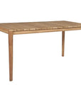 Del Ray 63-inch Rectangular Outdoor Dining Table-Outdoor Dining Tables-HiTeak-LOOMLAN
