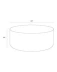 SUNPAN Diaz Outdoor Round Coffee Table
