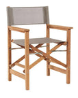 HiTeak Director Teak Folding Outdoor Folding Armchair
