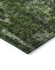 Addison Rugs Dust Echo Green Washable Indoor-Outdoor Rug
