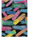 LOOMLAN Rugs Elain Black Washable Indoor-Outdoor Rug