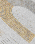 LOOMLAN Rugs Elas Gray Washable Indoor-Outdoor Rug