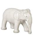 Emissary Elephant Moon White Ceramic Sculpture